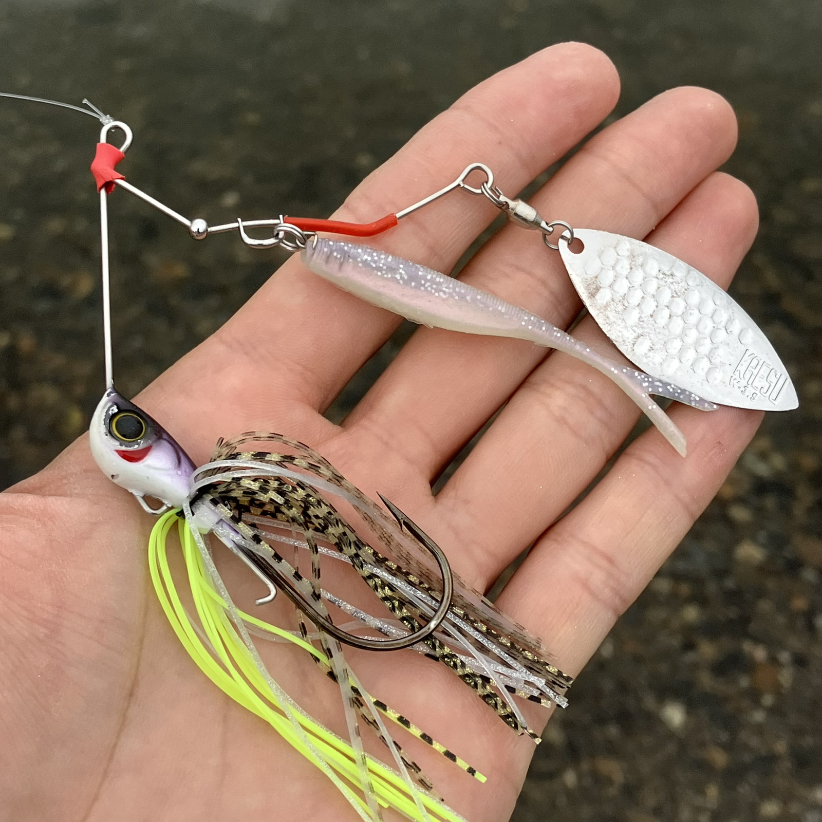 使いドコロ倍増の予感。ただ巻きでヒラ打ちするスピナーベイトを